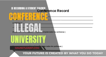 Uncovering Legalities: Recording Student-Teacher Conferences at University