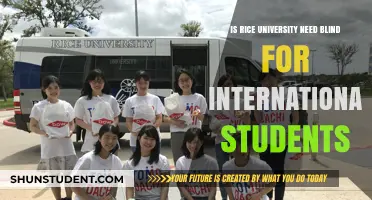 Rice University: Need-Blind for International Students?