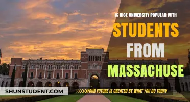 Rice University: A Popular Choice for Massachusetts Students?