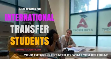 SAT Requirements for International Transfer Students