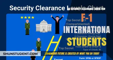 Security Clearance: F-1 Students' Access