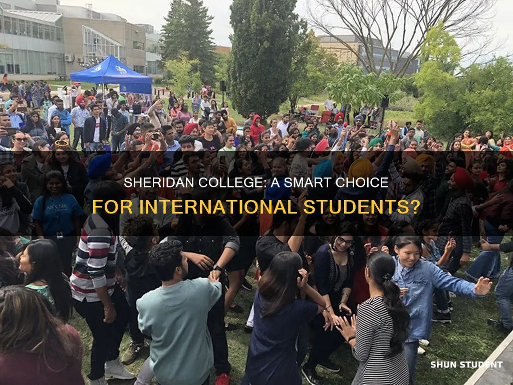 is sheridan college good for international students