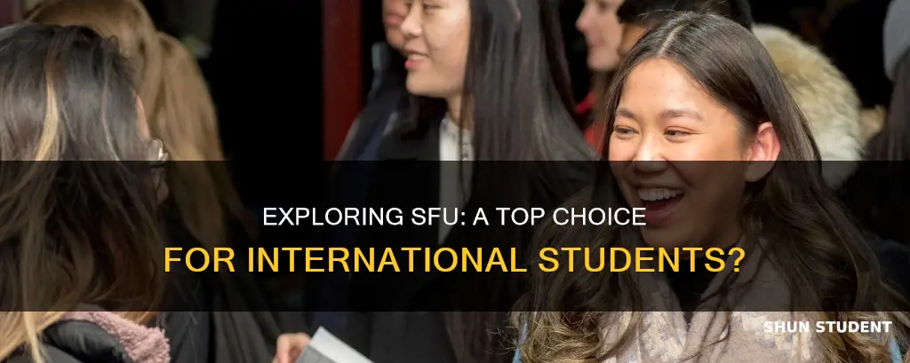 is simon fraser university good for international students