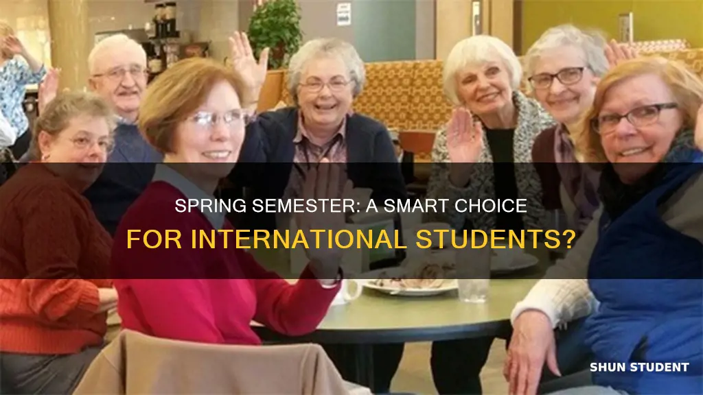 is spring semester a good option for international students