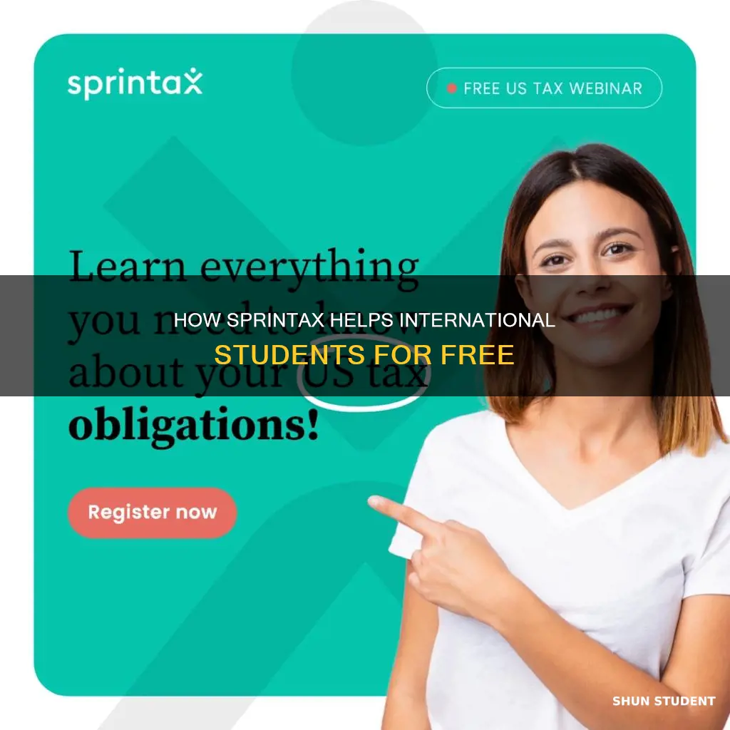 is sprintax free for international students