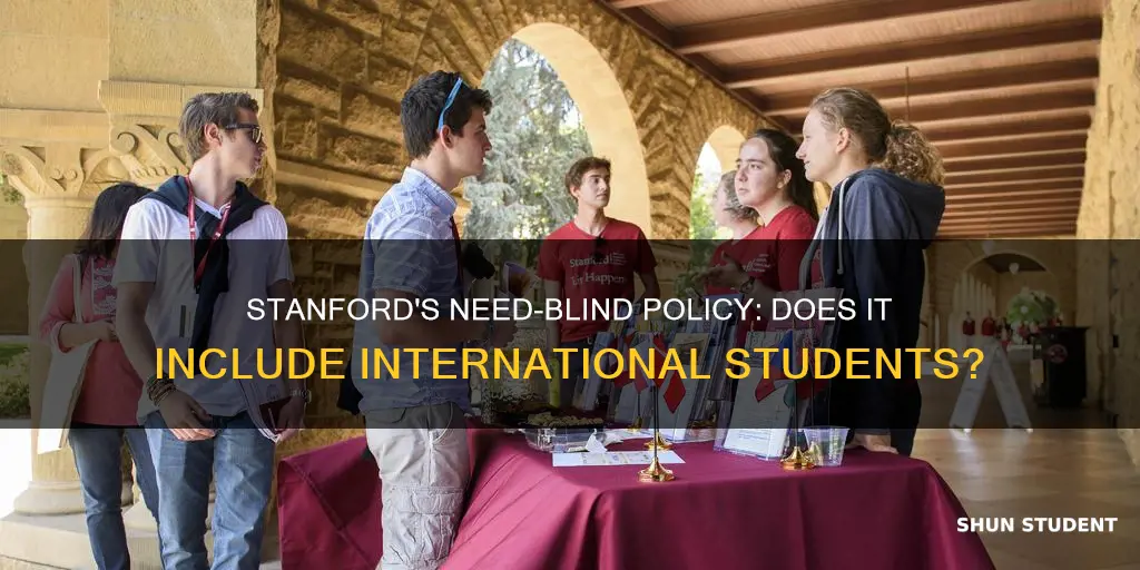 is stanford need blind for international students
