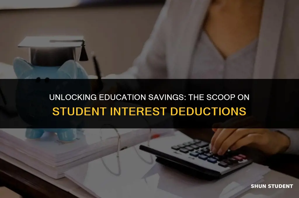 is student interest tax deductable