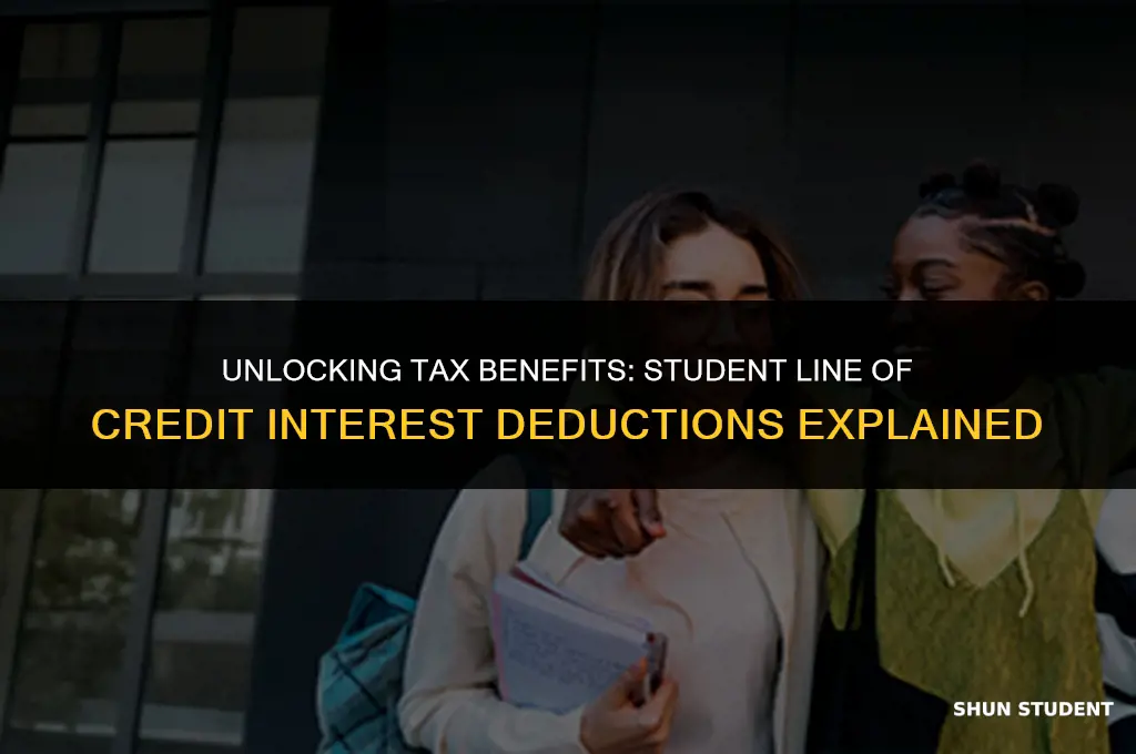 is student line of credit interest tax deductible