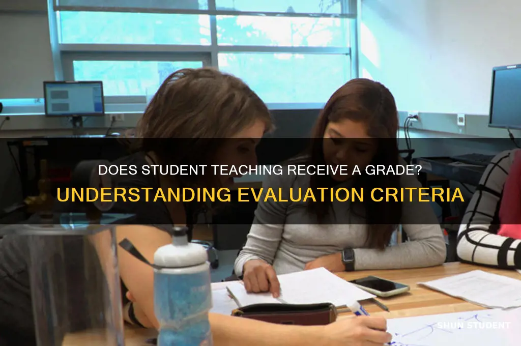 is student teaching graded
