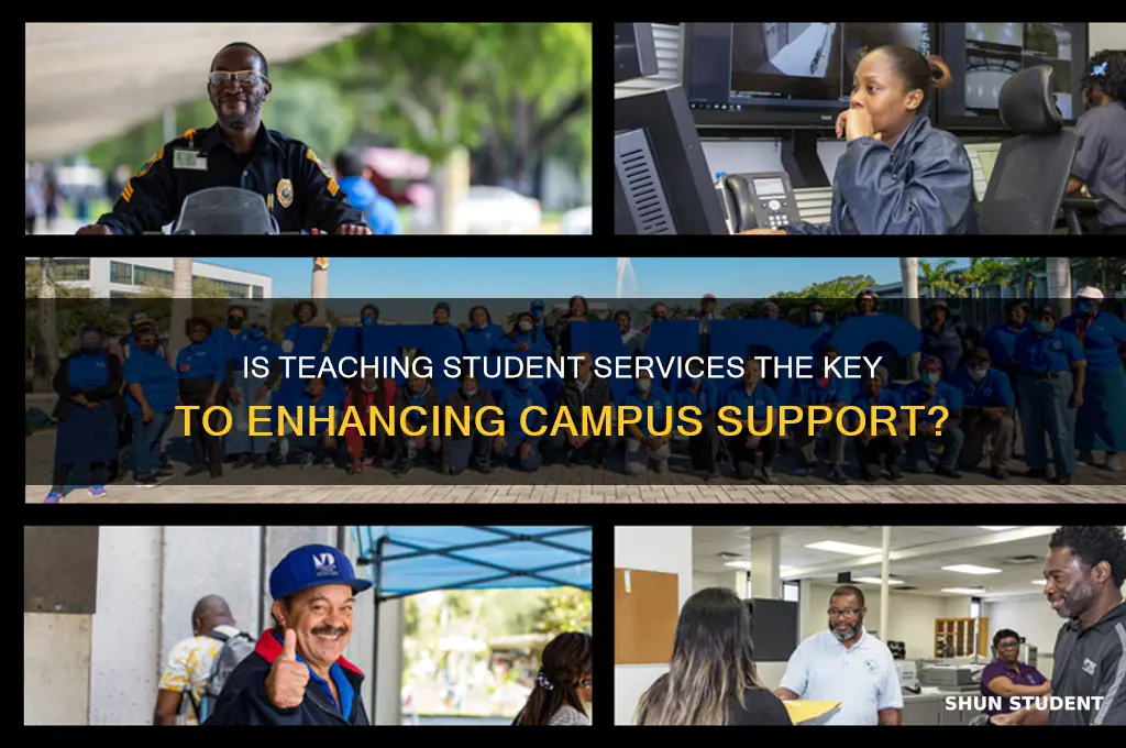 is teaching student services