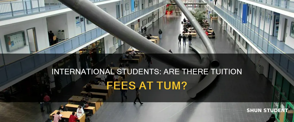is technical university of munich fees for international students