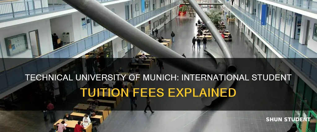 is technical university of munich free for international students