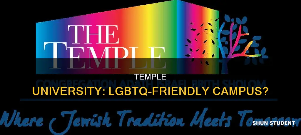 is temple university good for lgbtq students