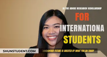 Adobe Research Scholarship: An International Student's Guide