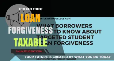 Is Biden's Student Loan Forgiveness Taxable? What Borrowers Need to Know
