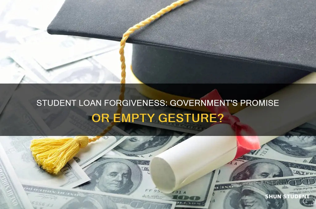 is the government paying off student loans