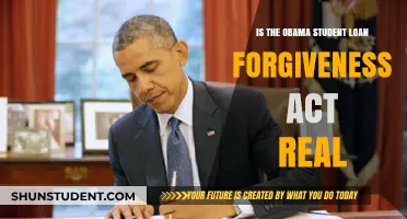 Is Obama's Student Loan Forgiveness Act Legitimate or a Myth?