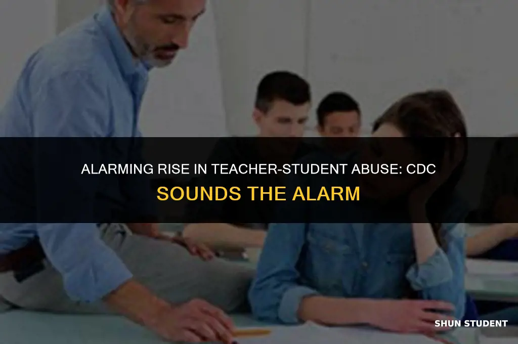 is the rate of teachers abusing students going up cdc