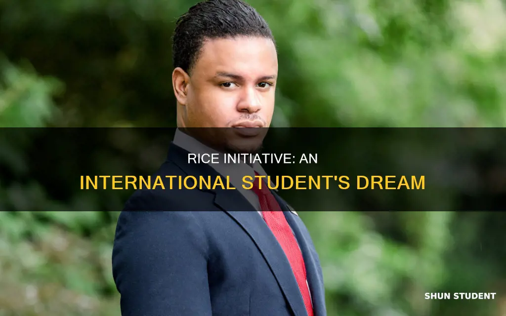 is the rice initiative for international students