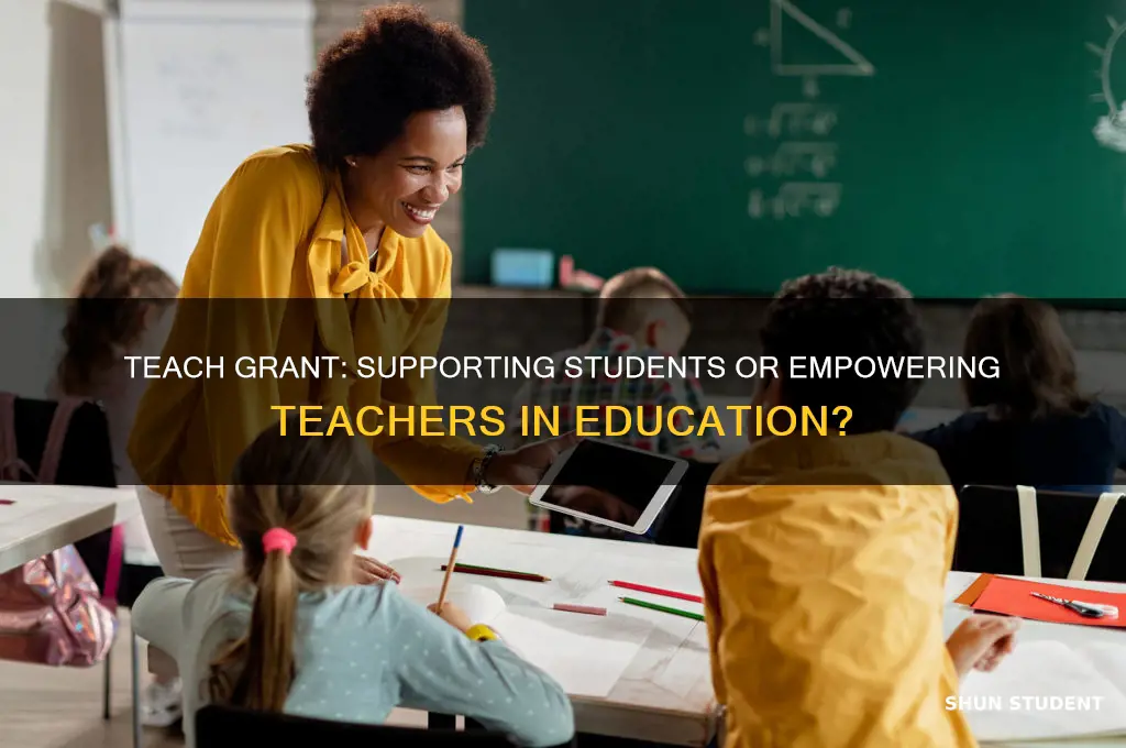 is the teach grant for students or teachers