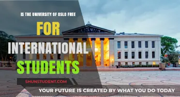 Oslo University: Free Education for International Students?
