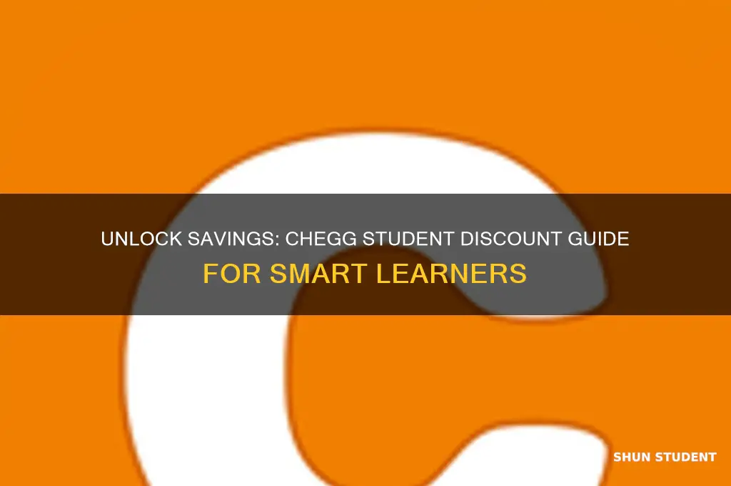 is there a chegg student discount