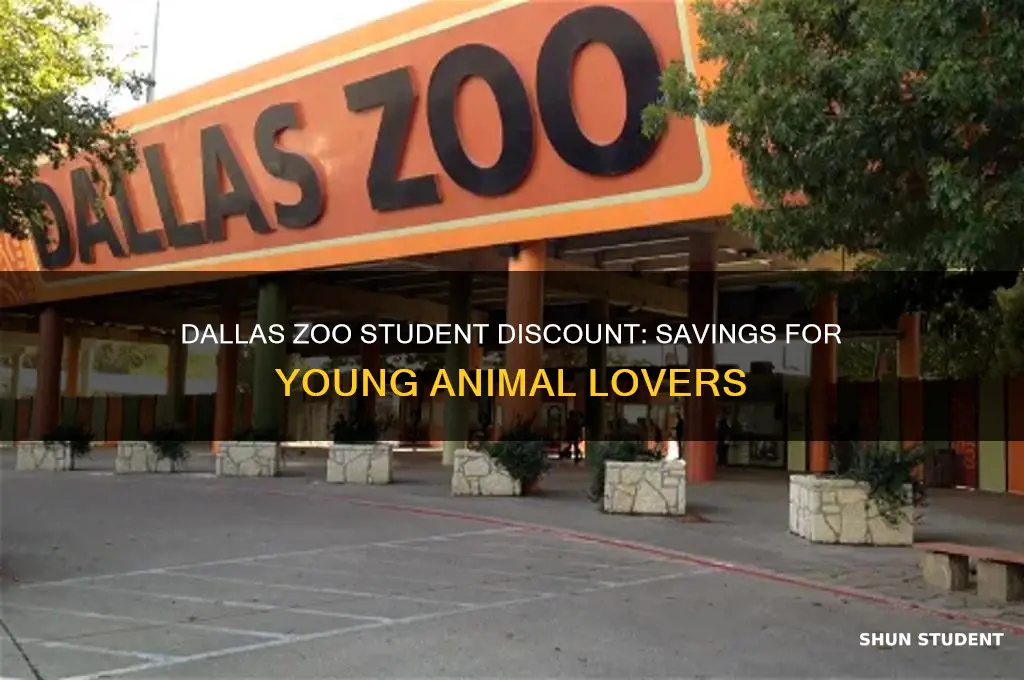 is there a discount for students at the dallas zoo