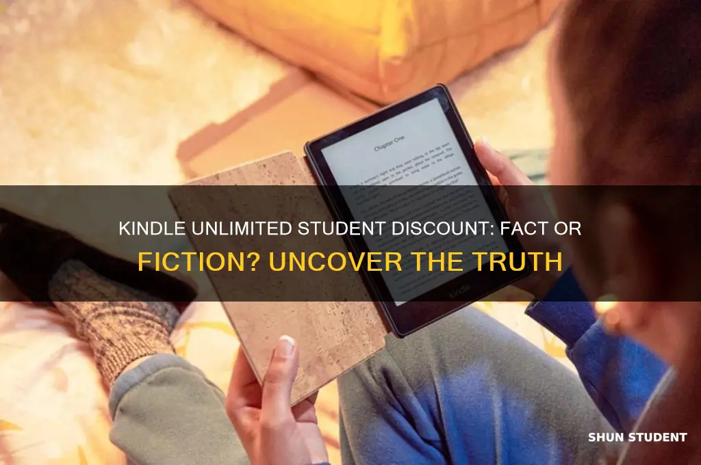 is there a kindle unlimited student discount