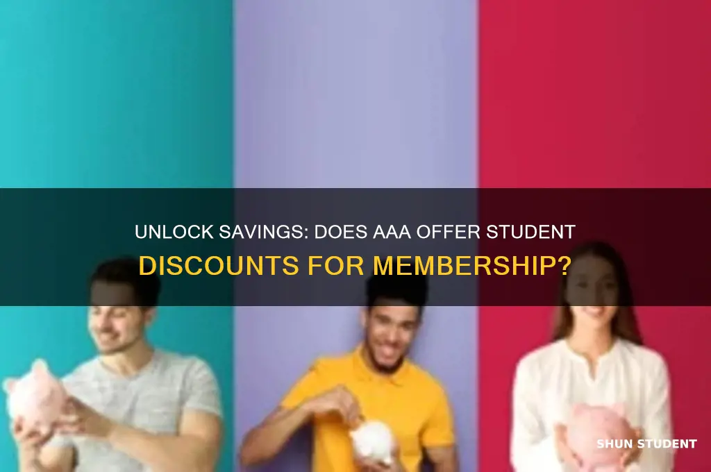 is there a student discount for aaa