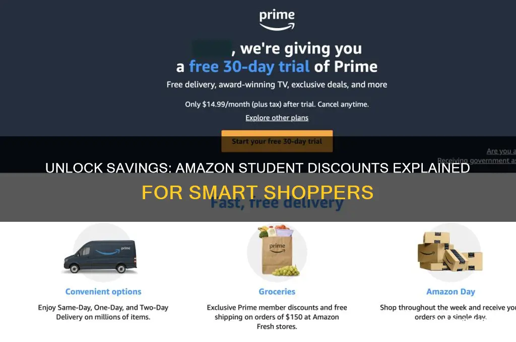 is there a student discount for amazon