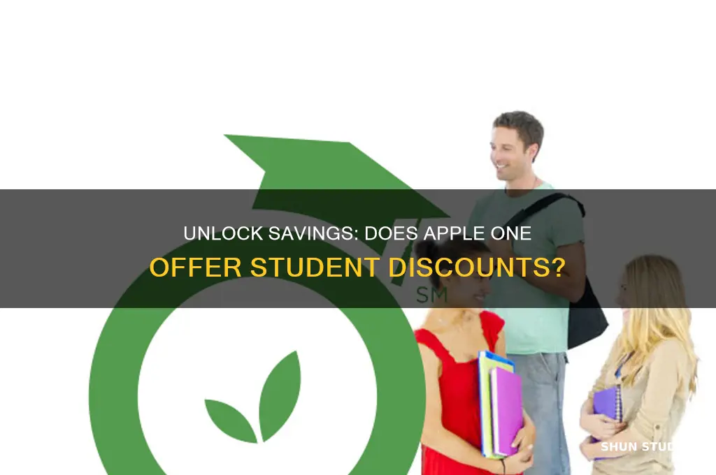is there a student discount for apple one