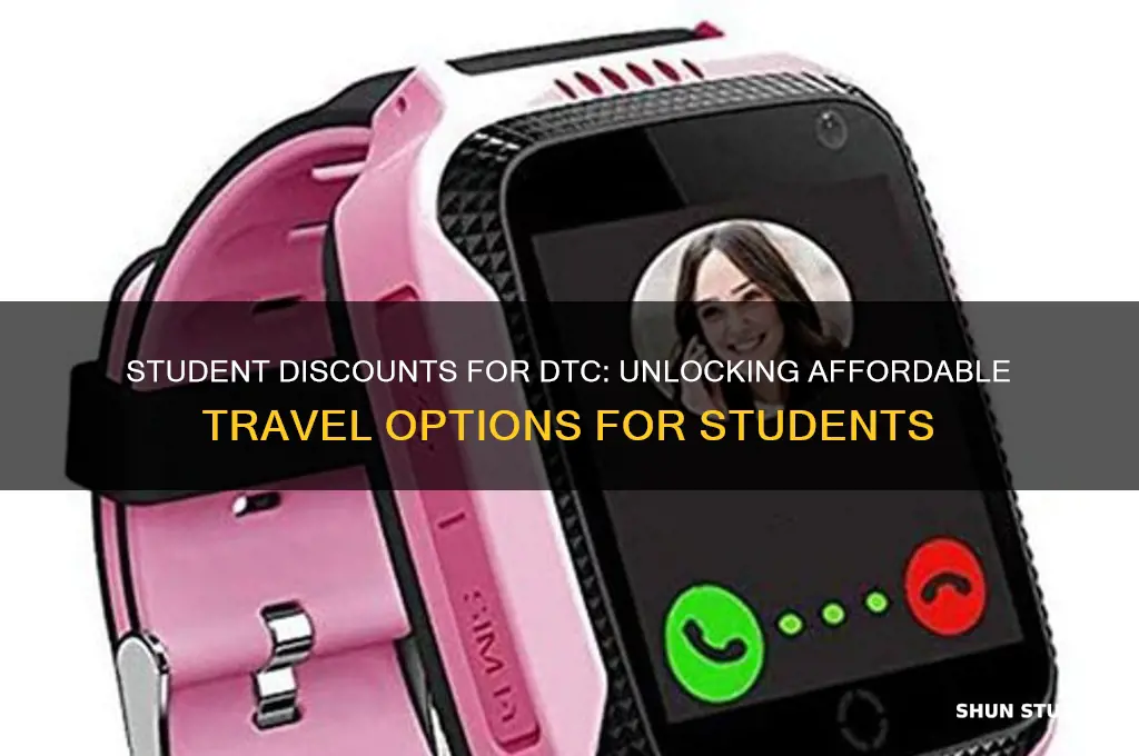 is there a student discount for dtc
