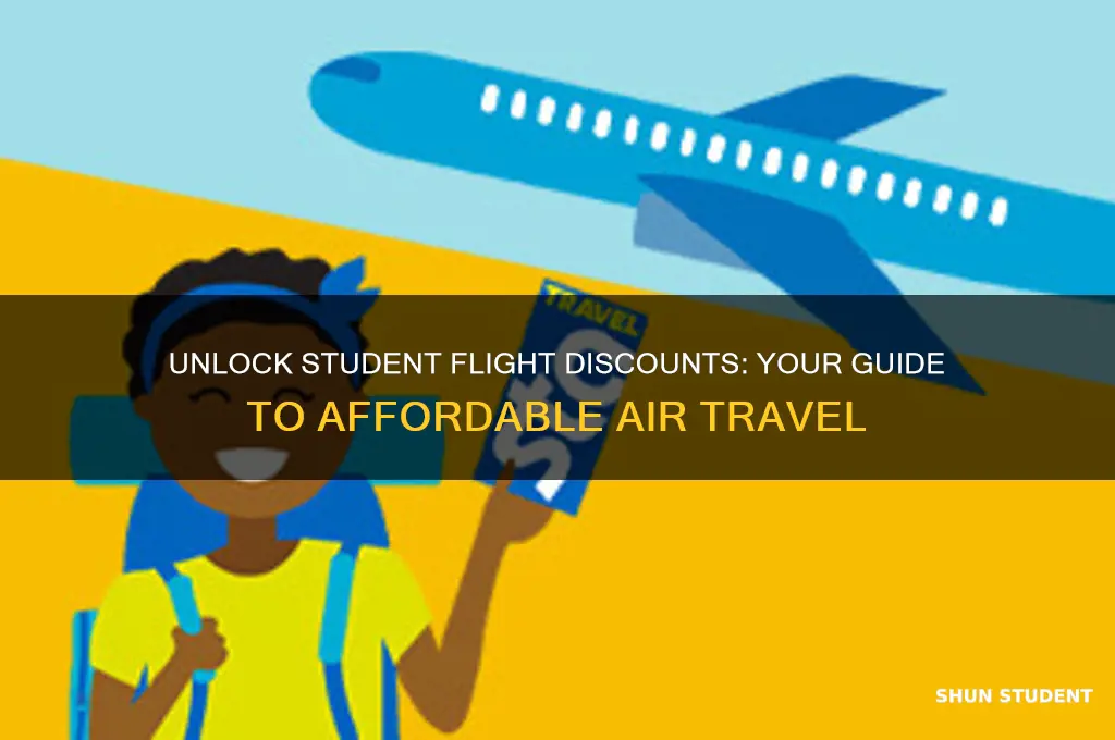 is there a student discount for flights