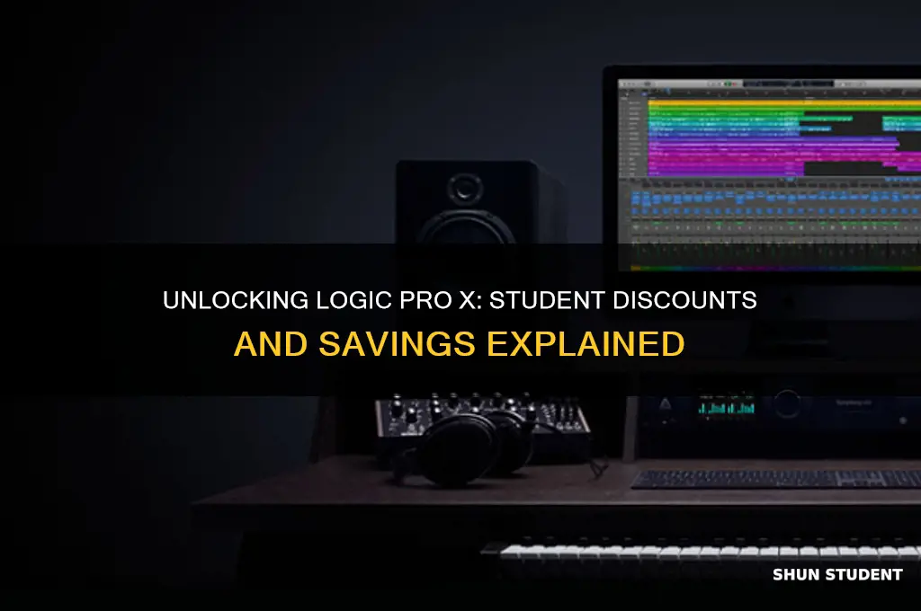 is there a student discount for logic pro x