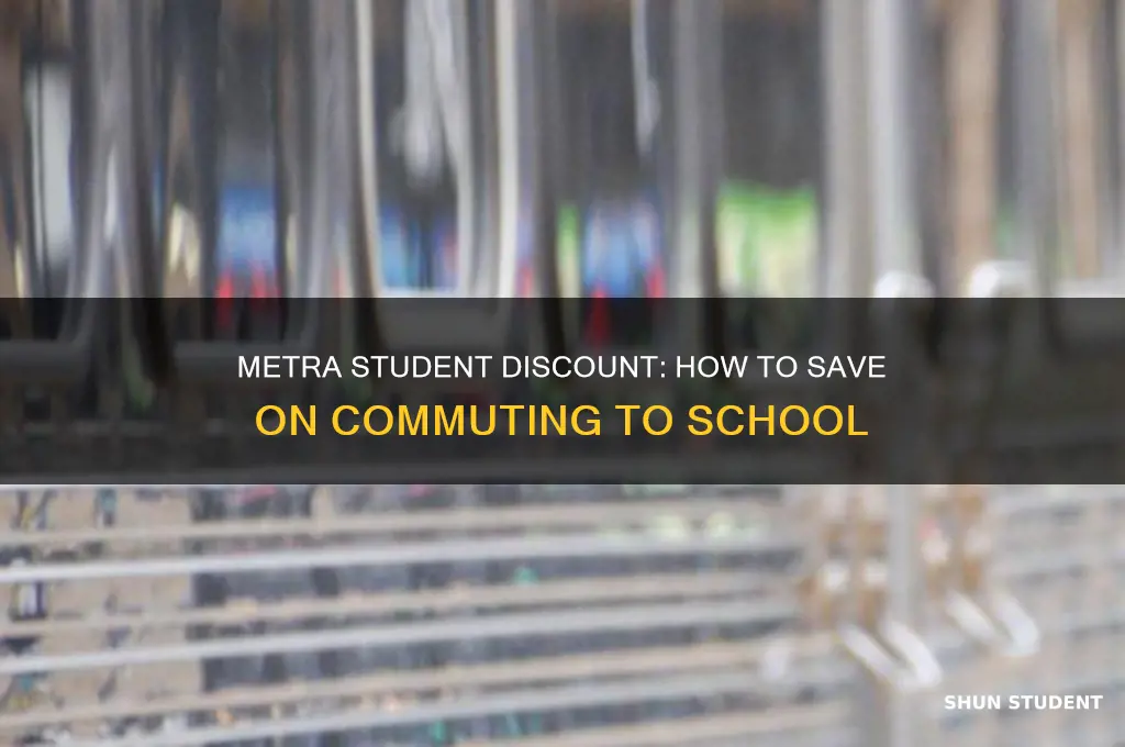 is there a student discount for metra