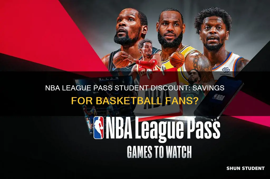 is there a student discount for nba league pass