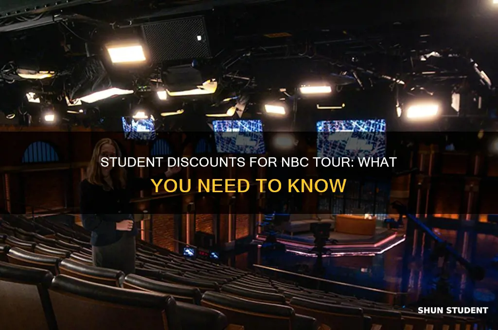 is there a student discount for nbc tour