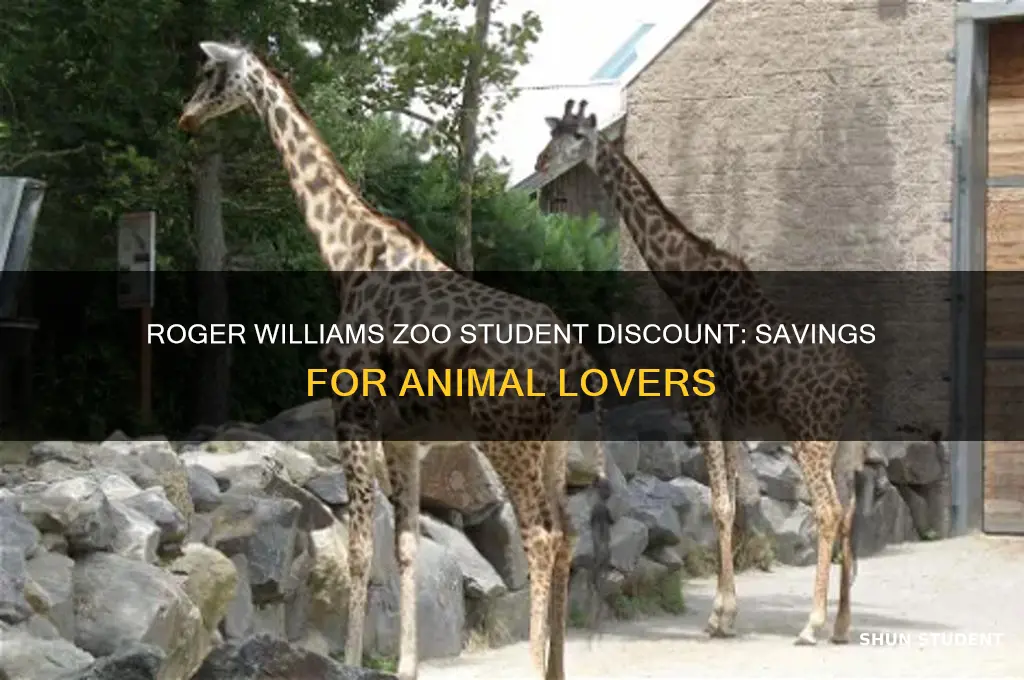 is there a student discount for roger williams zoo
