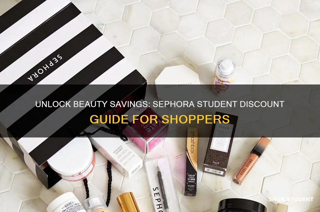 is there a student discount for sephora