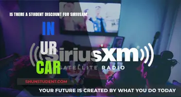 Unlock Savings: Student Discounts for SiriusXM in Your Car?