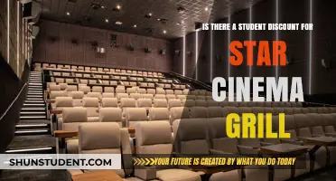 Student Discounts at Star Cinema Grill: What You Need to Know