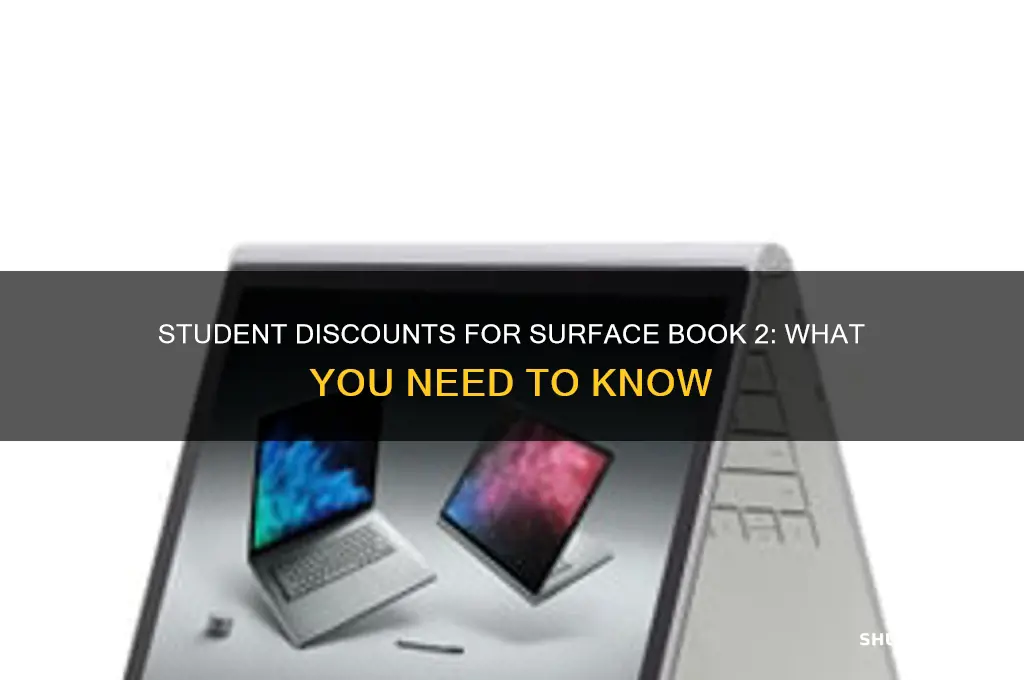 is there a student discount for surface book 2