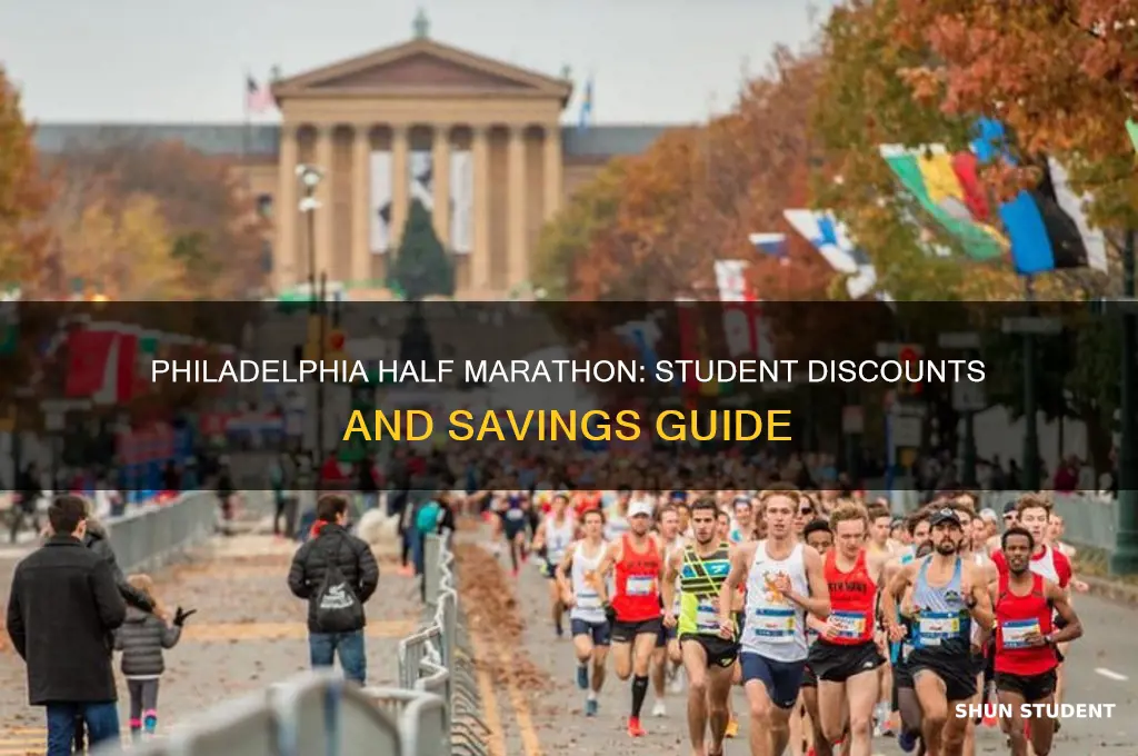 is there a student discount for the phildalphia half marathon