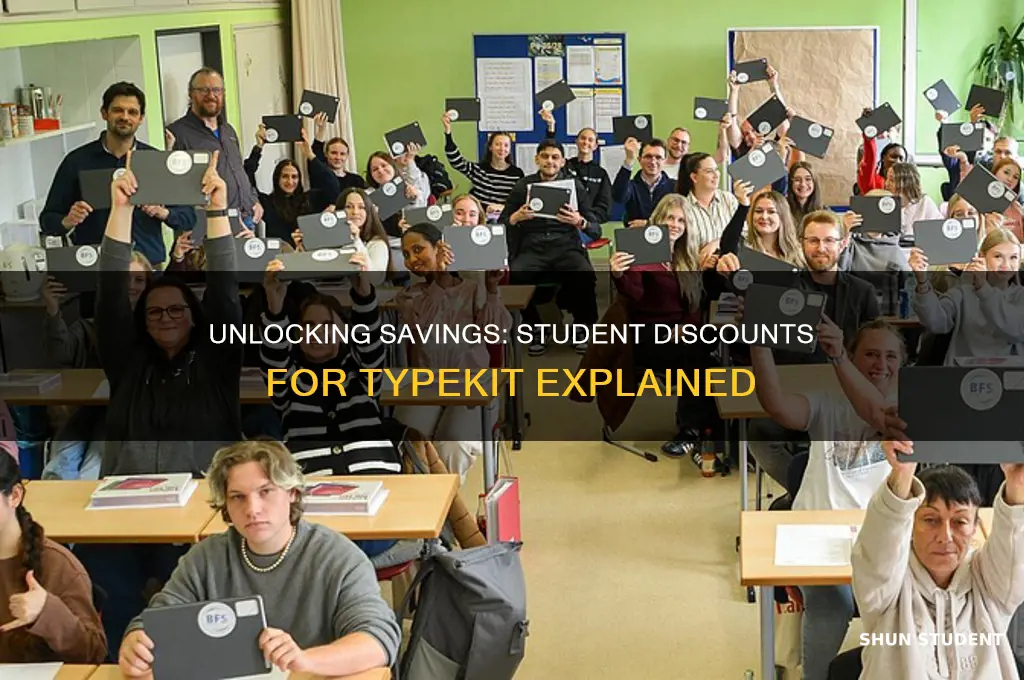 is there a student discount for typekit