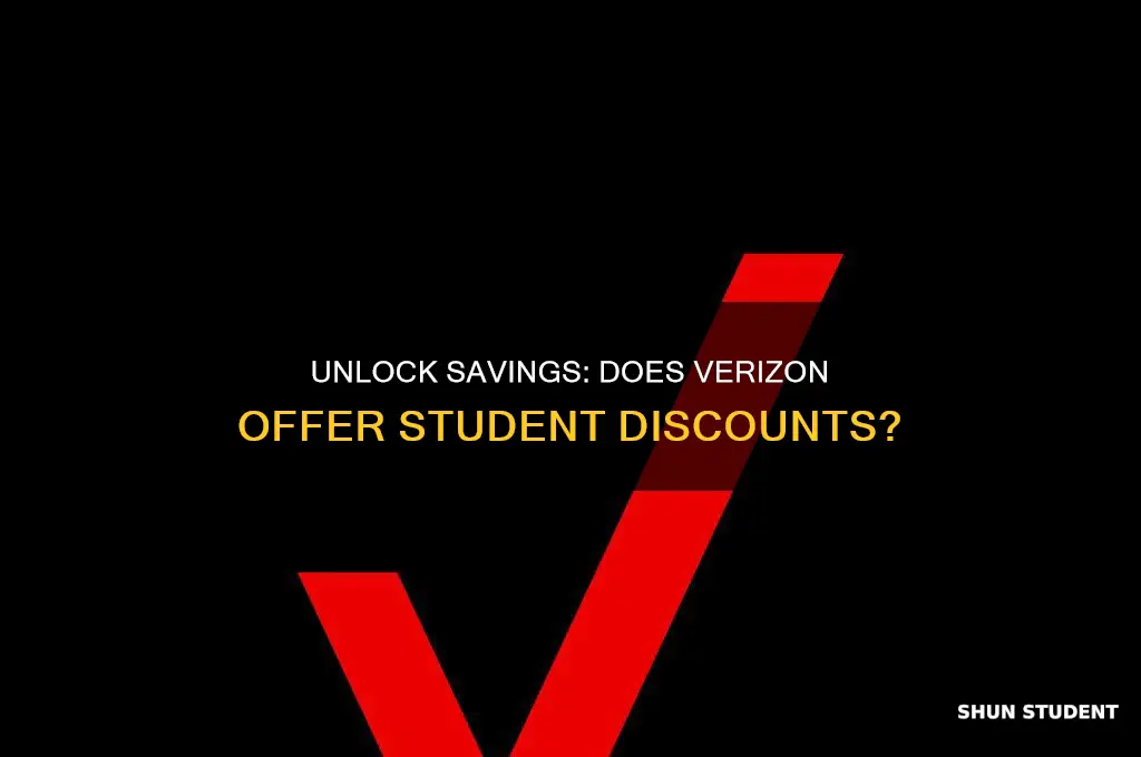 is there a student discount for verizon