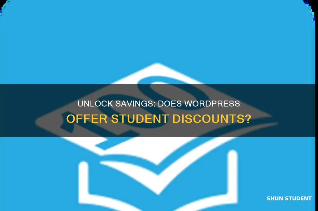 is there a student discount for wordpress