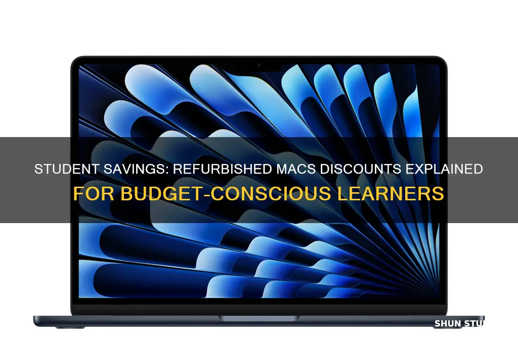 is there a student discount on refurbished macs
