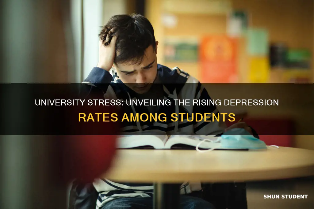 is there an increase in depression with university students