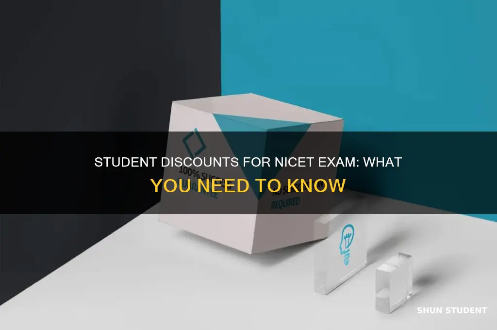 is there any student discount on nicet exam