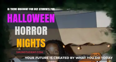 UCF Students: Halloween Horror Nights Discounts Available?
